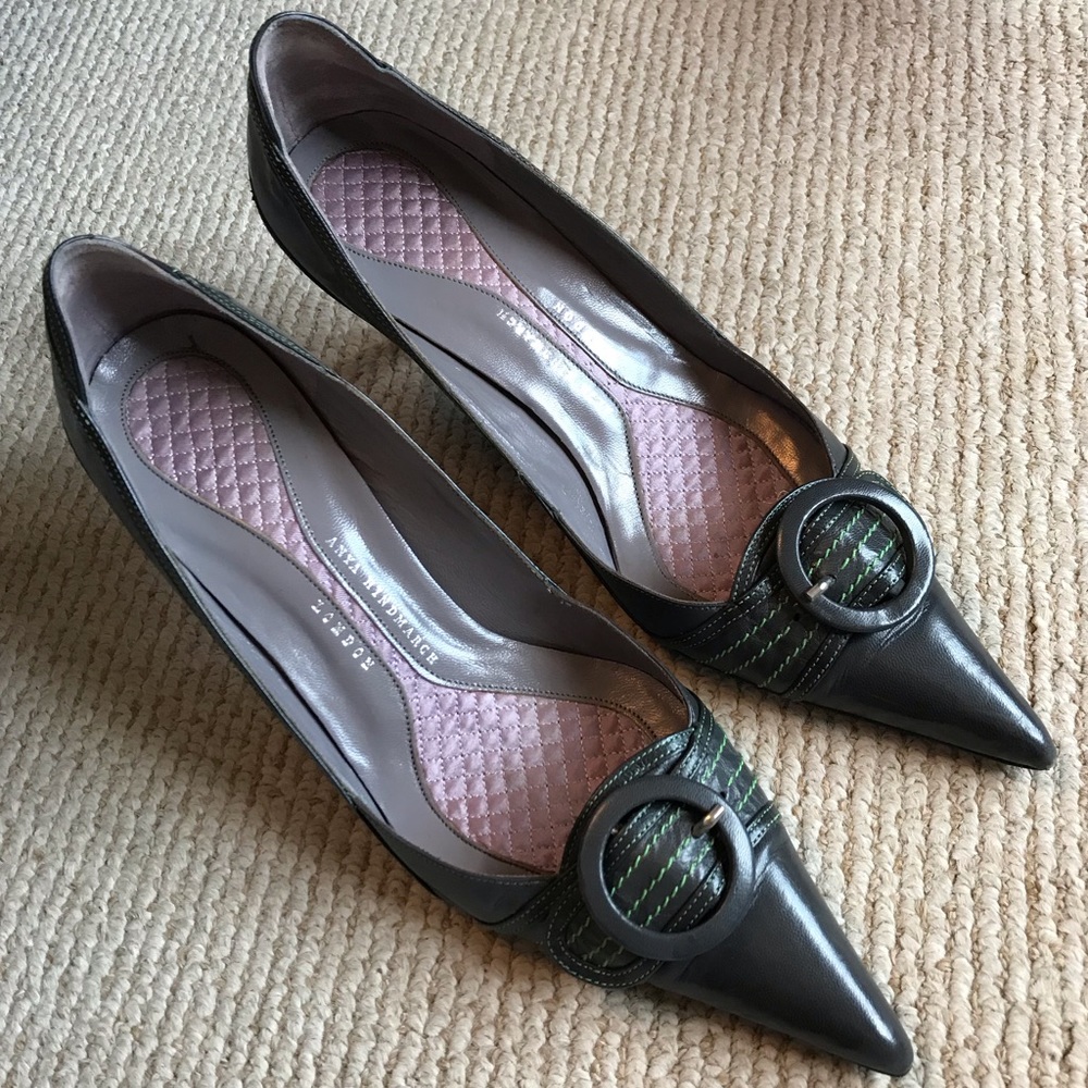 Anya Hindmarch kitten heels
